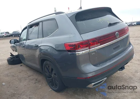 2025 Volkswagen Atlas 2.0T Se W/Technology из США, поврежденный, VIN 1V2KR2CA0SC573902